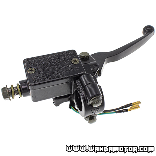 Front brake master cylinder + lever [with wire]